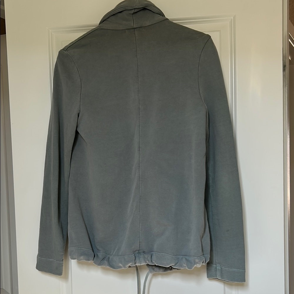 James Perse Gray Cardigan Sweater size M (2) - Picture 2 of 5